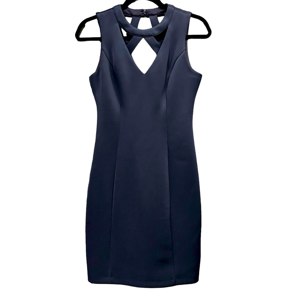 Guess Bodycon Navy Dress Size 4